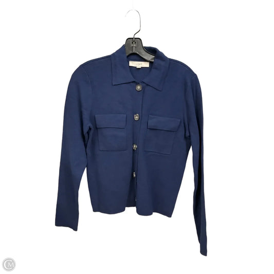 Cardigan By Loft In Navy, Size: Xs
