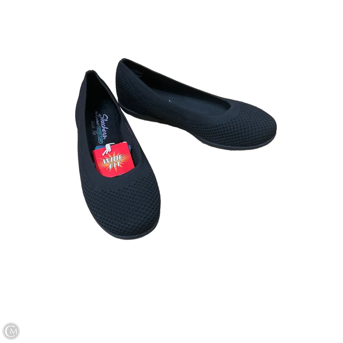 Shoes Flats By Skechers In Black, Size: 9