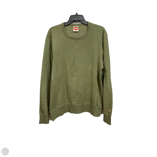 Sweatshirt Crewneck By Homage In Green, Size: L