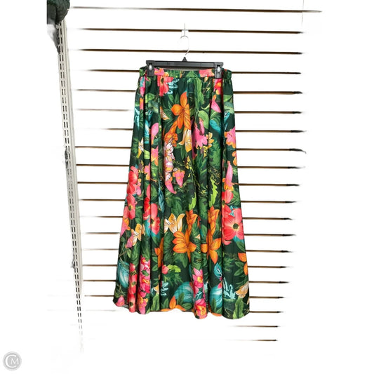 Skirt Maxi By Rachel Zoe In Floral Print, Size: L
