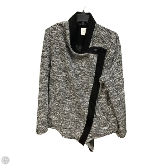 Jacket Moto By Two By Vince Camuto In Grey, Size: L