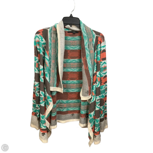 Cardigan By Clothes Mentor In Multi-colored, Size: L