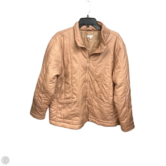 Jacket Puffer & Quilted By Maurices In Tan, Size: Xxl