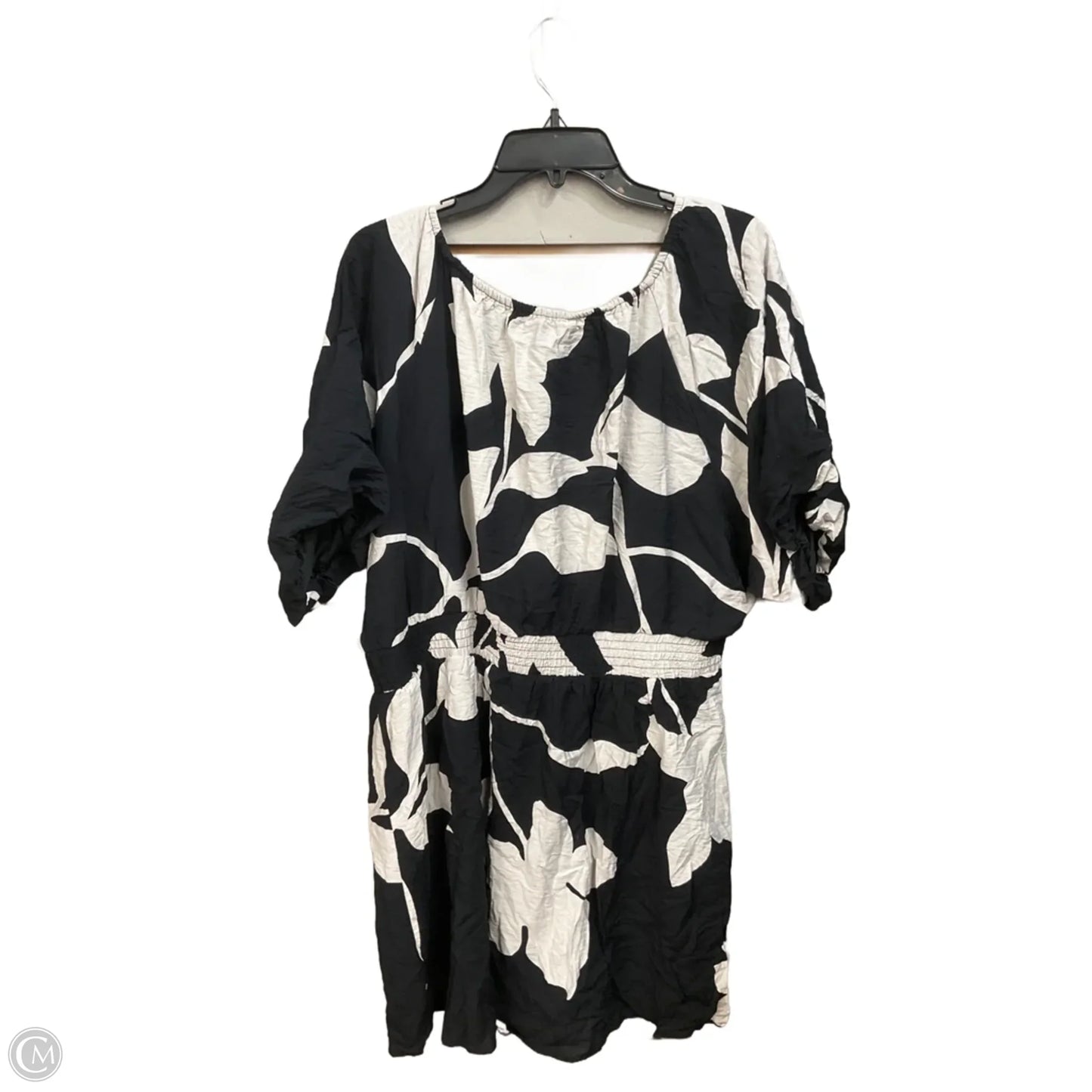 Dress Casual Short By Nike Apparel In Floral Print, Size: 1x