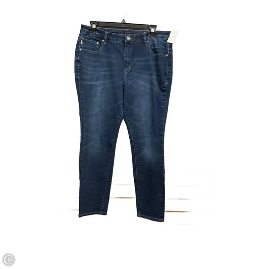 Jeans Skinny By Jag In Blue Denim, Size: 14p