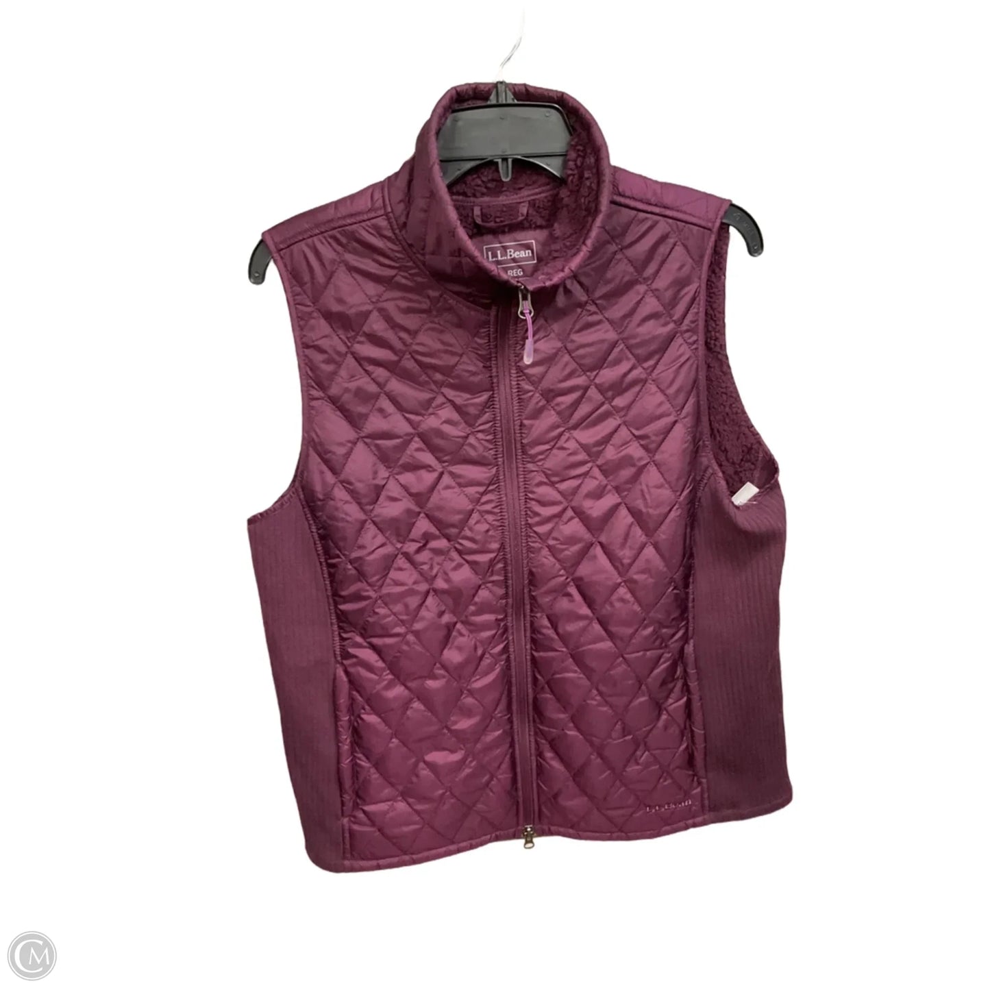 Vest Puffer & Quilted By L.l. Bean In Purple, Size: L