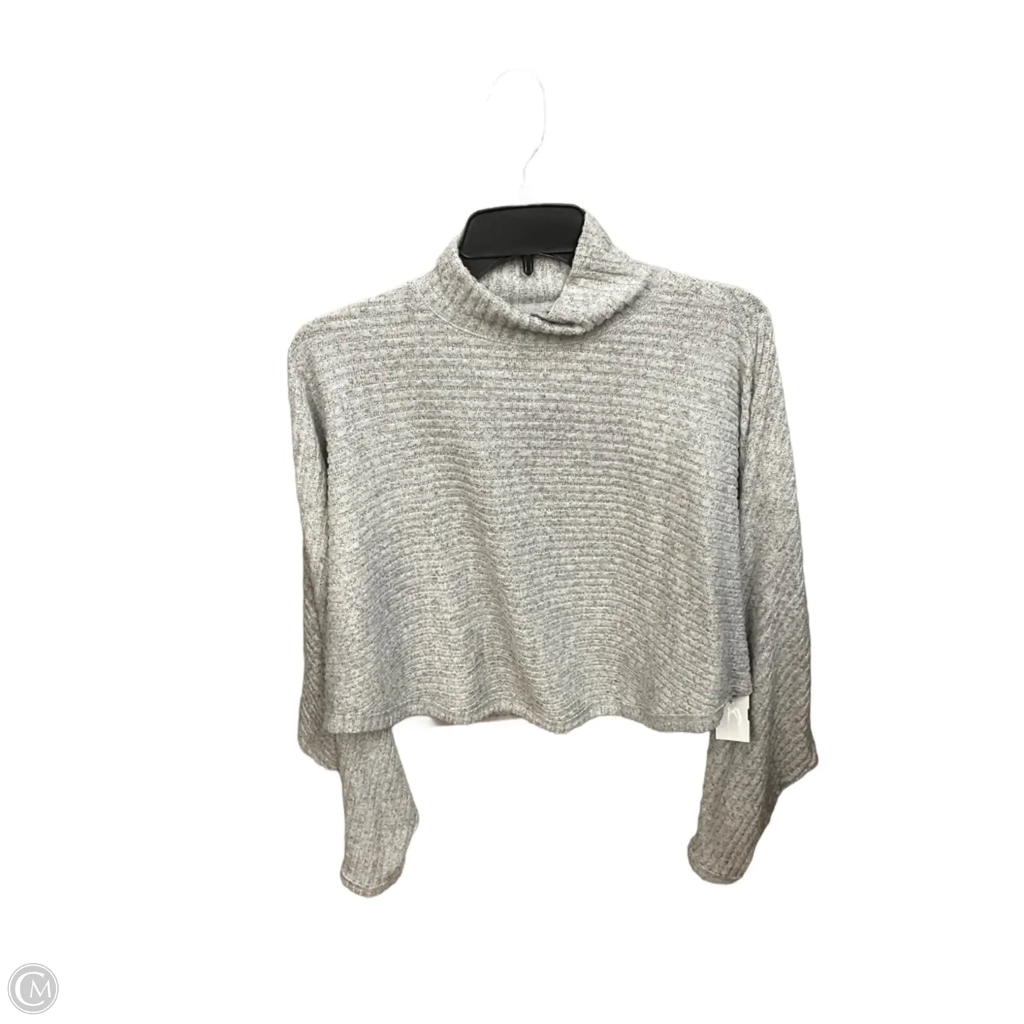 Top Long Sleeve Basic By Pilcro In Grey, Size: S