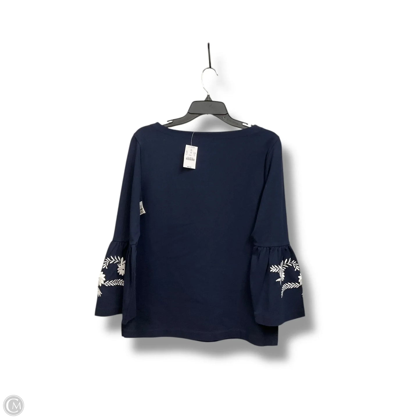 Top Long Sleeve By J. Crew In Blue, Size: S