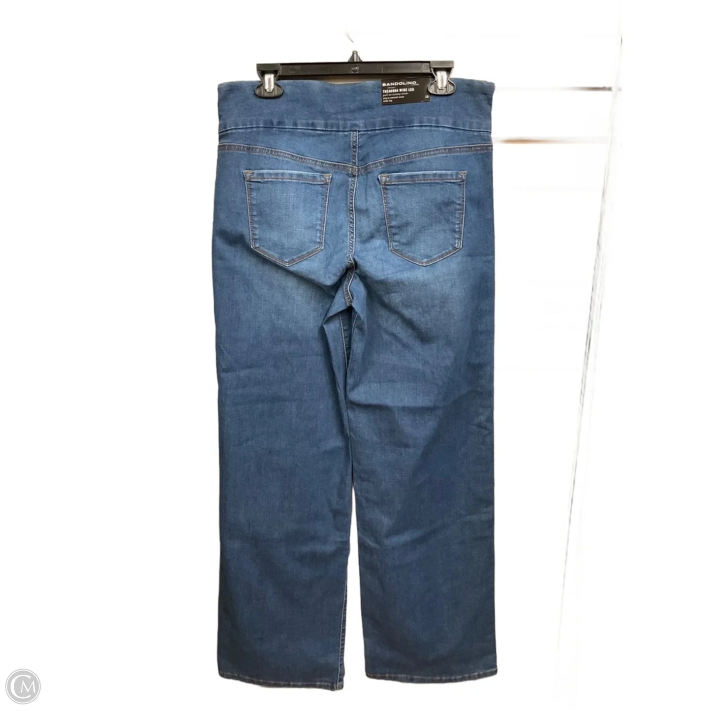 Jeans Wide Leg By Bandolino In Blue Denim, Size: 12