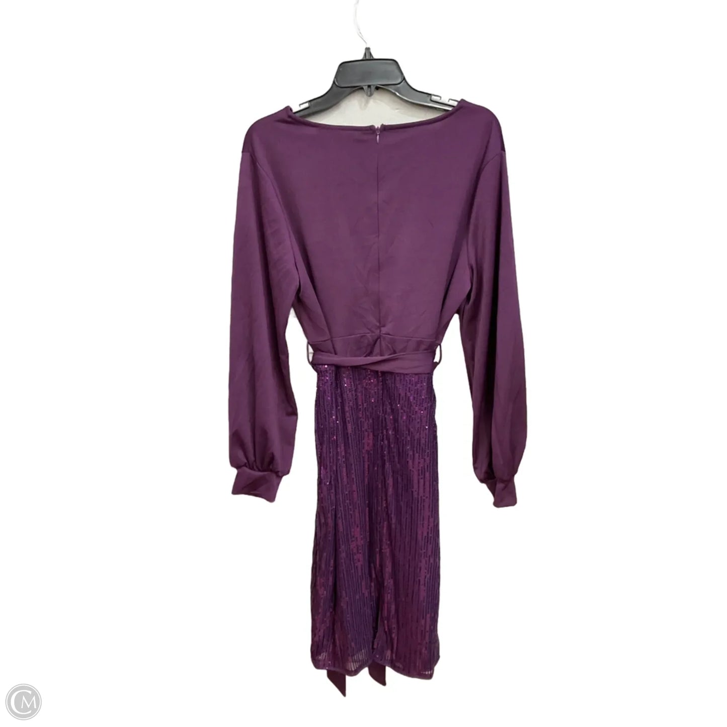 Dress Casual Short By Grace Karin In Purple, Size: Xl