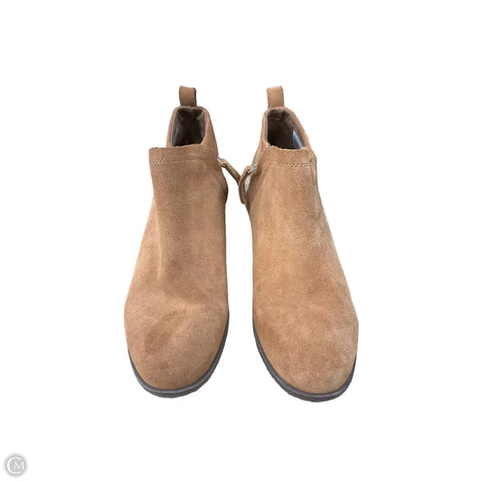 Boots Ankle Flats By Toms In Tan, Size: 8.5