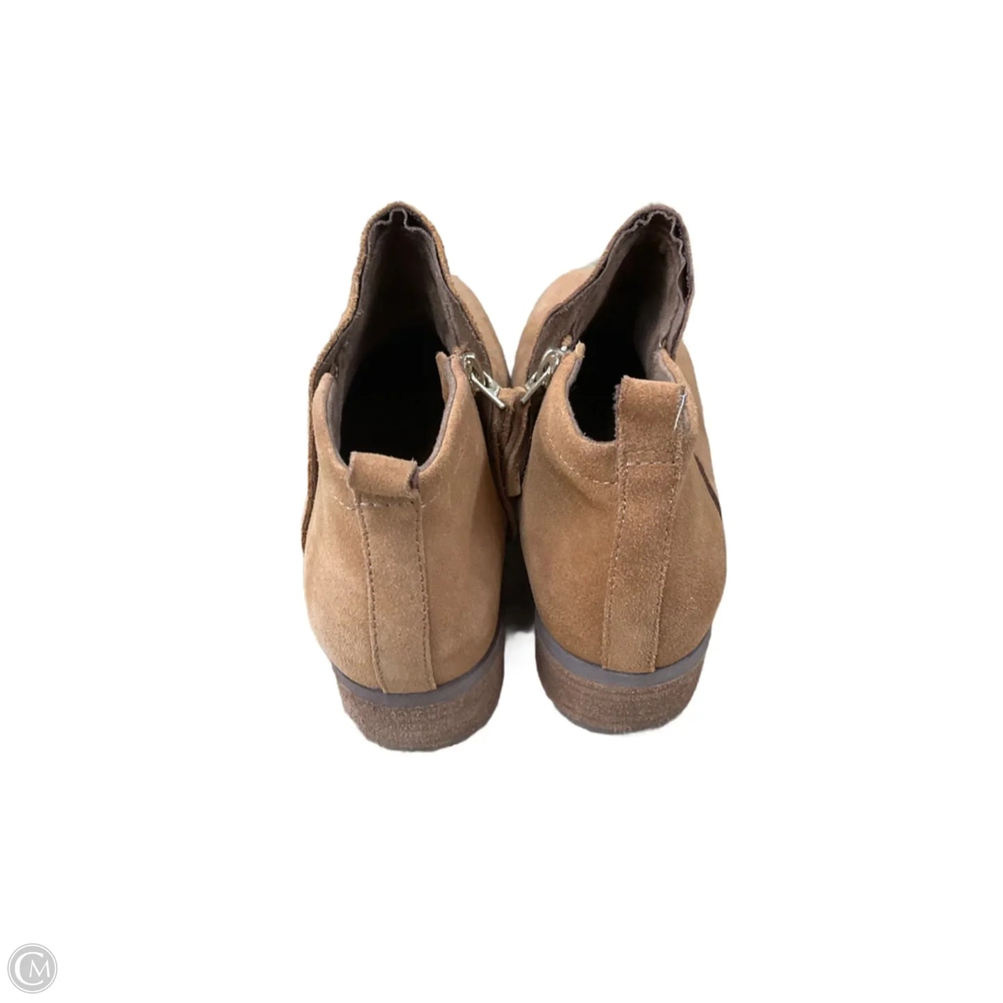 Boots Ankle Flats By Toms In Tan, Size: 8.5