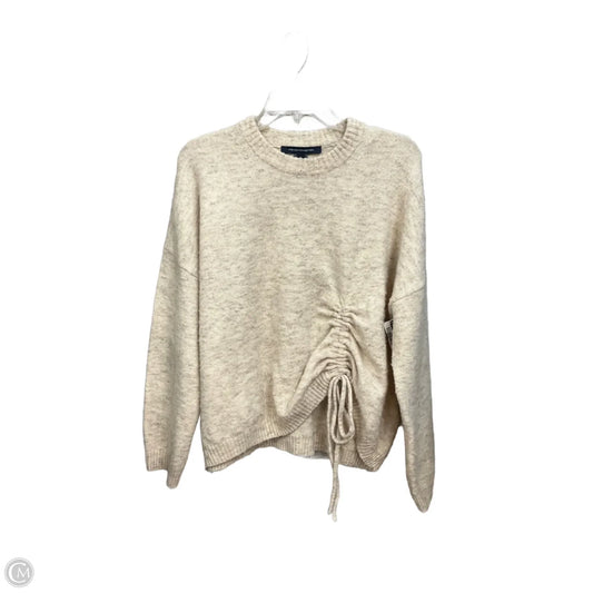 Sweater By French Connection In Cream, Size: L