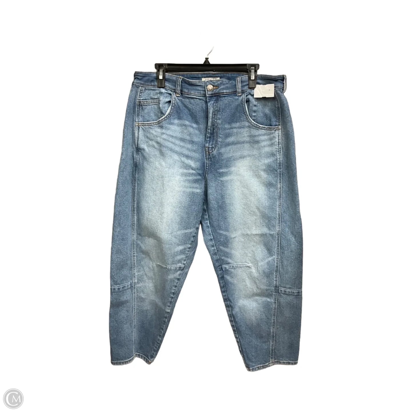 Jeans Straight By Clothes Mentor In Blue Denim, Size: 14