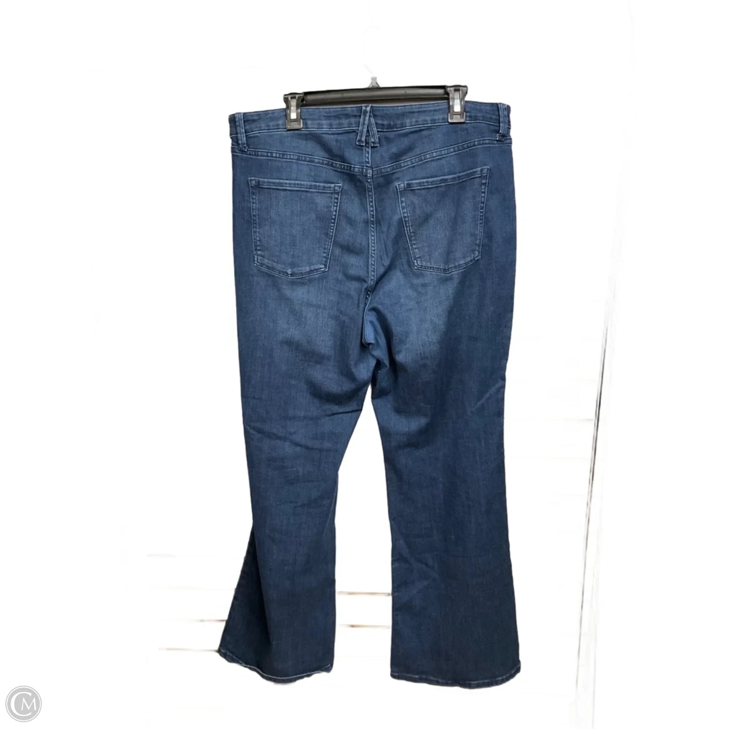 Jeans Flared By Lc Lauren Conrad In Blue Denim, Size: 16