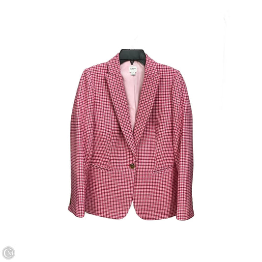 Blazer By J. Crew In Plaid Pattern, Size: Xs