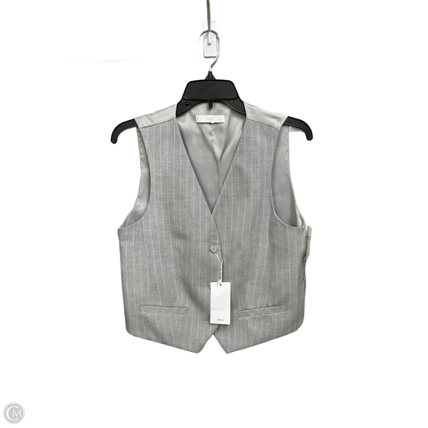 Vest Other By Mng In Grey, Size: M
