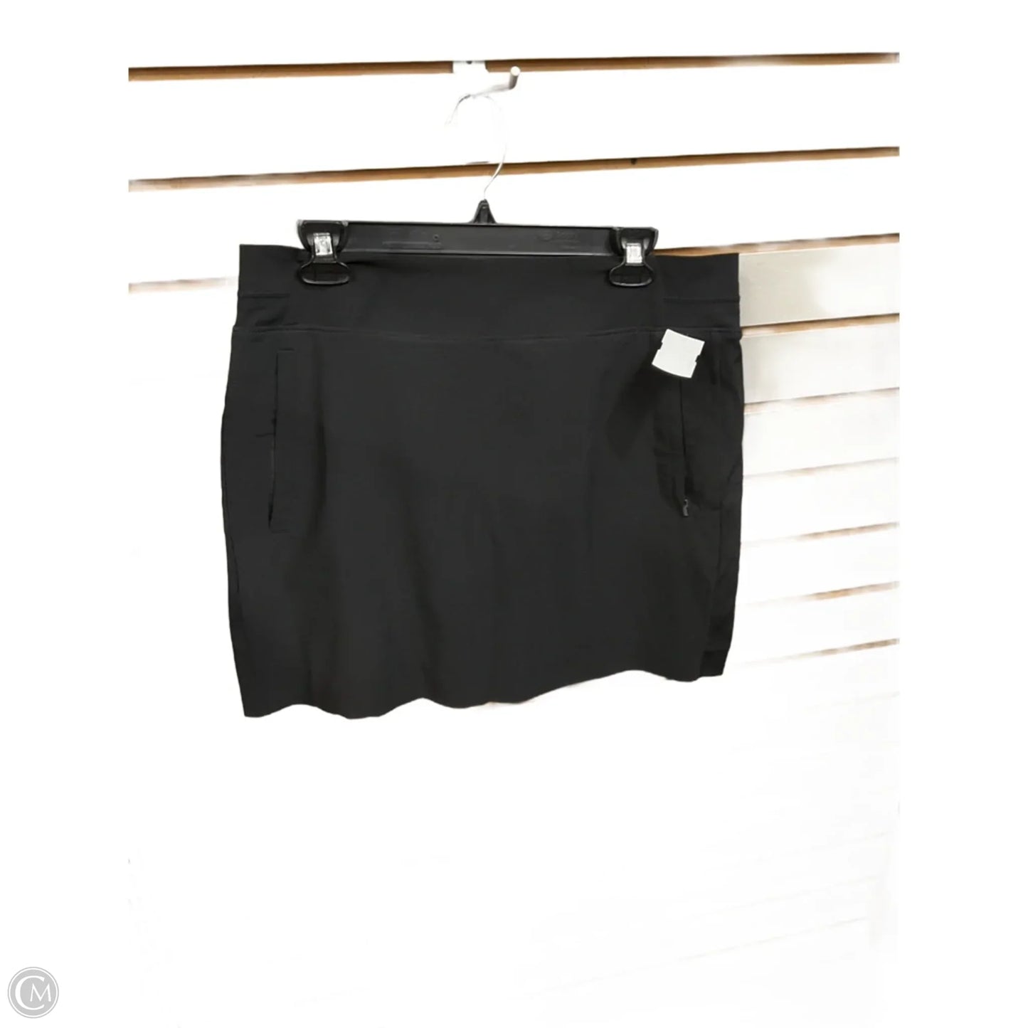 Athletic Skort By Athleta In Black, Size: Xl
