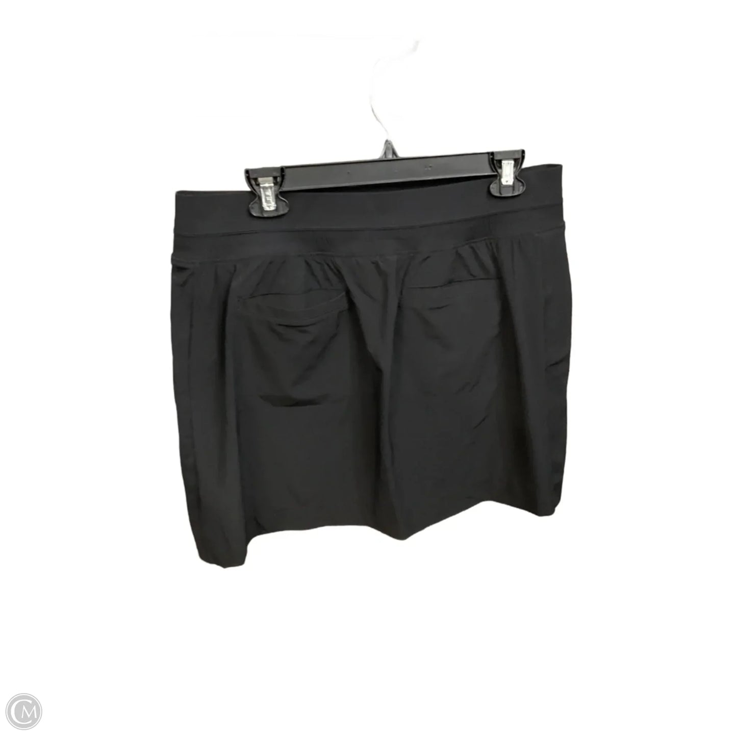 Athletic Skort By Athleta In Black, Size: Xl