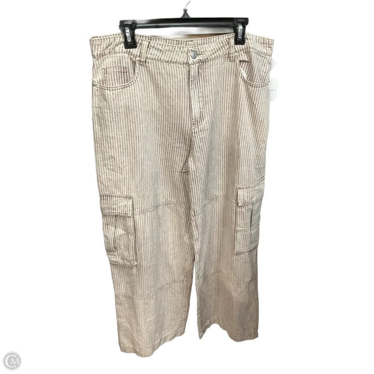Pants Wide Leg By Altard State In Striped Pattern, Size: Xl