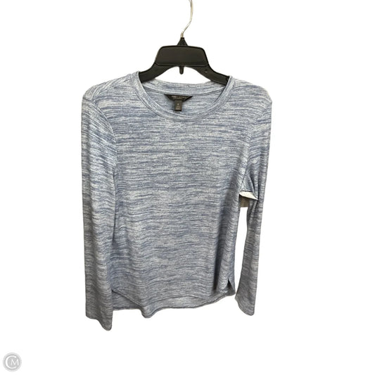 Top Long Sleeve By Banana Republic In Blue, Size: M