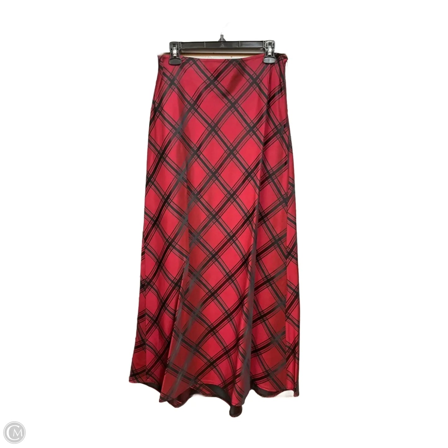 Skirt Maxi By Clothes Mentor In Plaid Pattern, Size: 12