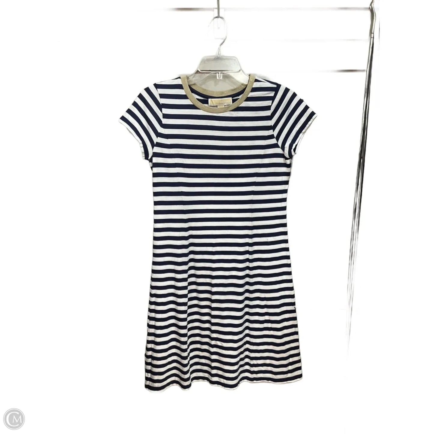 Dress Casual Short By Michael By Michael Kors In Striped Pattern, Size: S