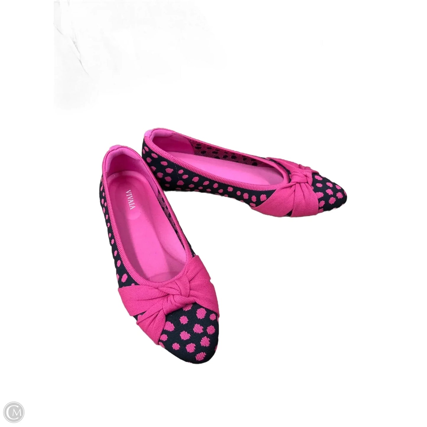 Shoes Flats By Vivaia In Polkadot Pattern, Size: 8.5