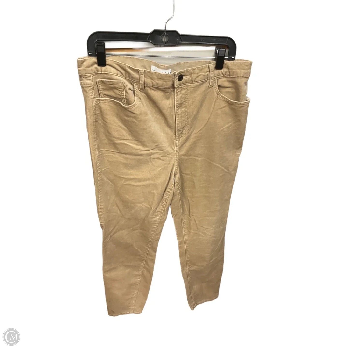 Pants Corduroy By Loft In Tan, Size: 14
