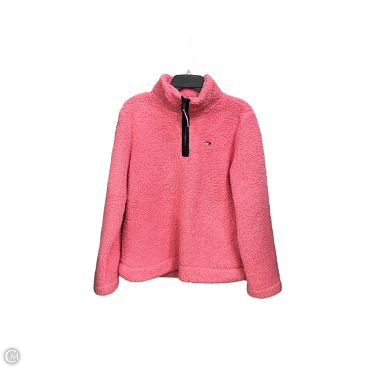Jacket Faux Fur & Sherpa By Tommy Hilfiger In Pink, Size: L