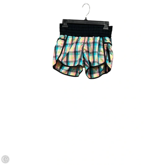 Athletic Shorts By Lululemon In Multi-colored, Size: 6
