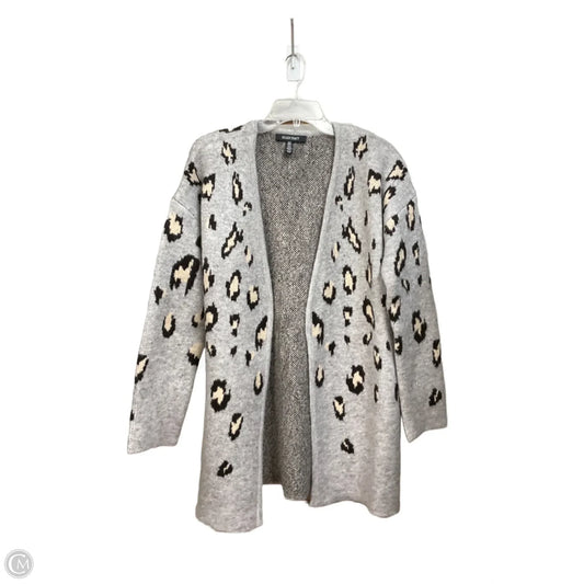 Cardigan By Ellen Tracy In Animal Print, Size: M