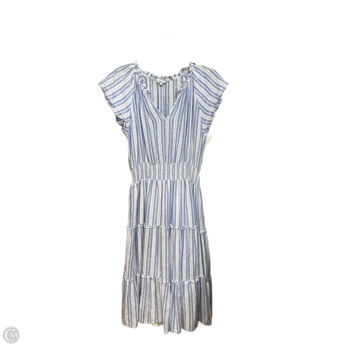 Dress Casual Midi By Rails In Striped Pattern, Size: M