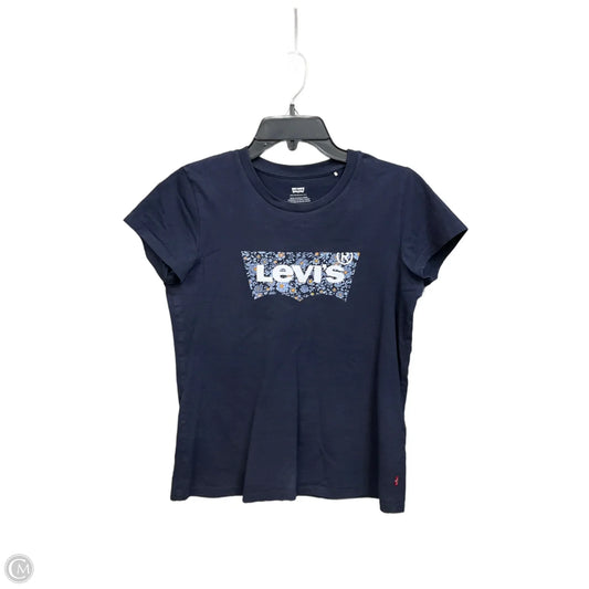 Top Short Sleeve Basic By Levis In Blue, Size: Xs