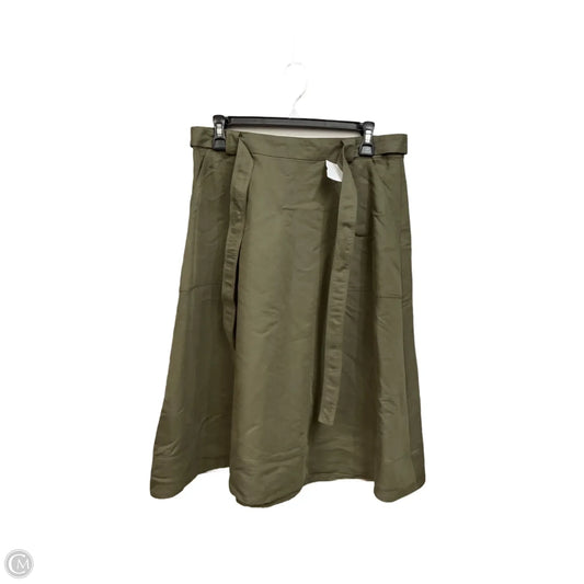 Skirt Midi By Tommy Hilfiger In Green, Size: 8