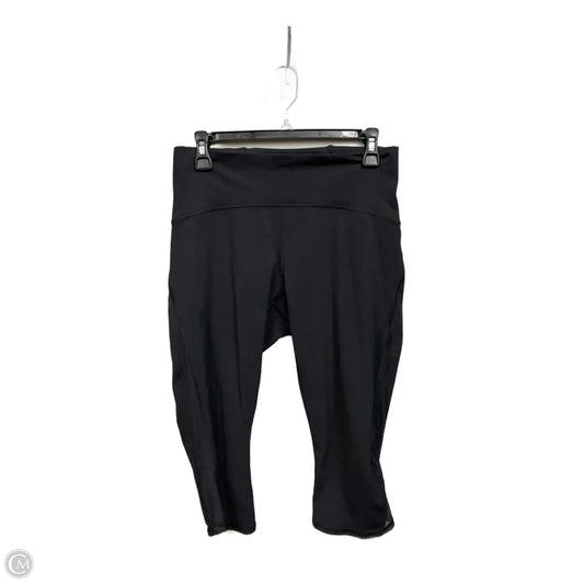 Athletic Leggings Capris By Lululemon In Black, Size: 10
