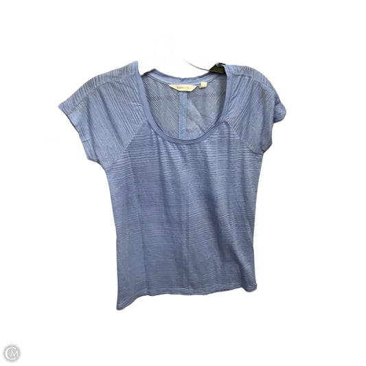 Top Short Sleeve Basic By Athleta In Blue, Size: Xxs