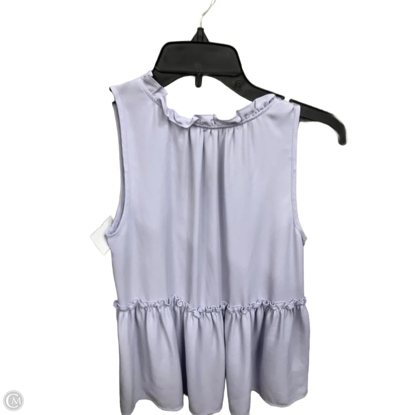 Blouse Sleeveless By Loft In Purple, Size: Xxs