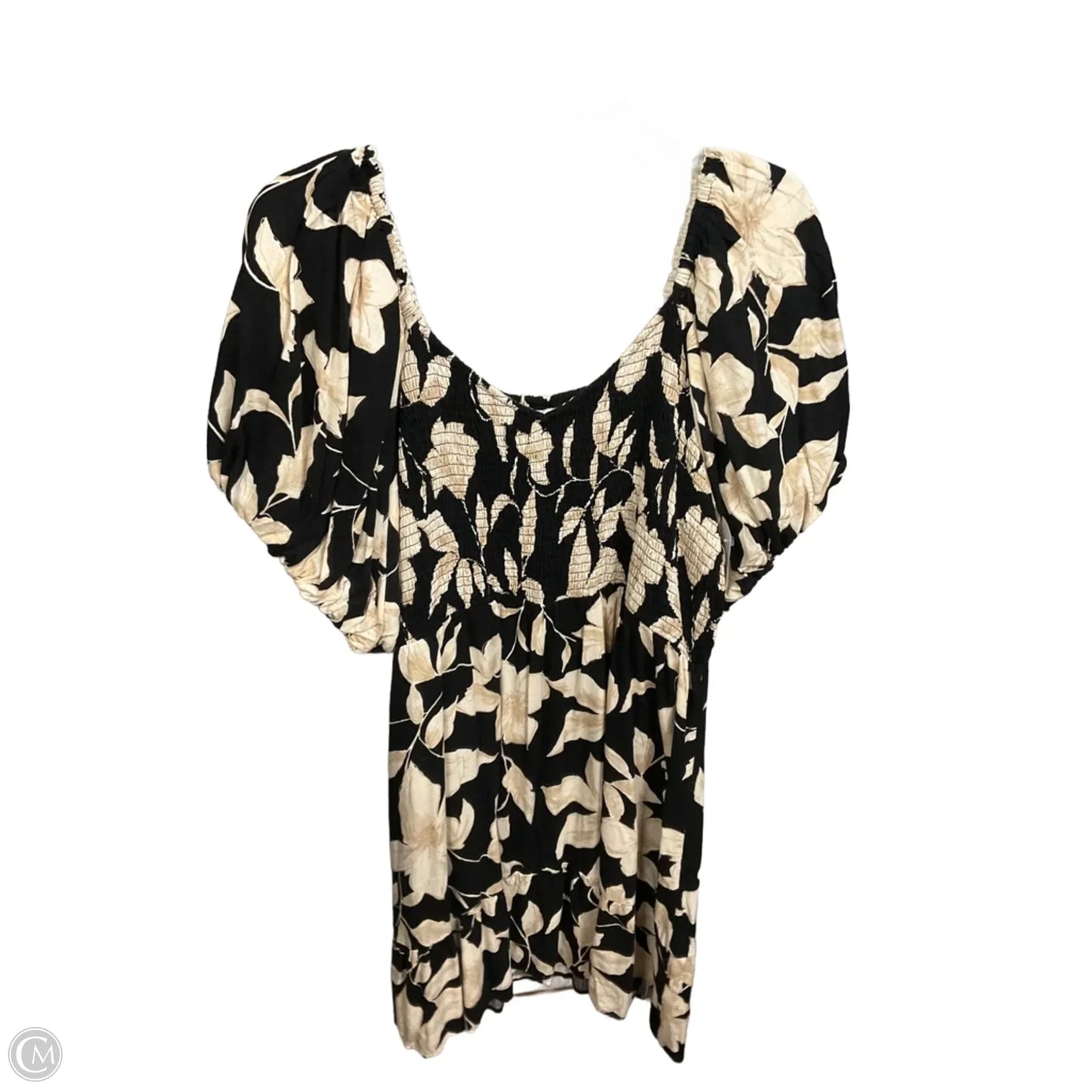 Dress Casual Short By Maurices In Floral Print, Size: 1x