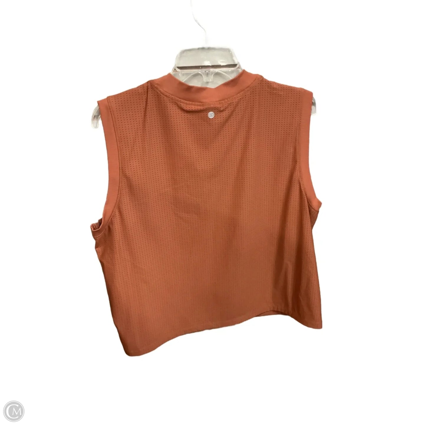 Athletic Tank Top By Calia In Brown, Size: Xxl