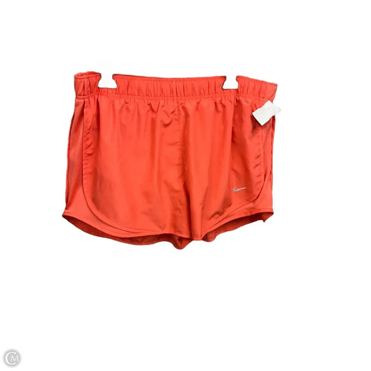 Athletic Shorts By Nike Apparel In Coral, Size: Xl