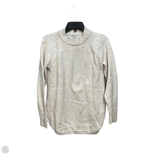 Sweater By Loft In Cream, Size: S