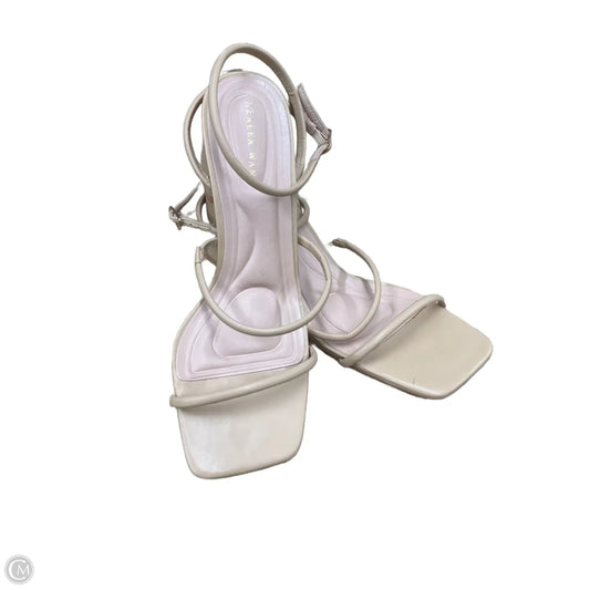 Shoes Heels Block By Azalea Wang In Tan, Size: 8.5