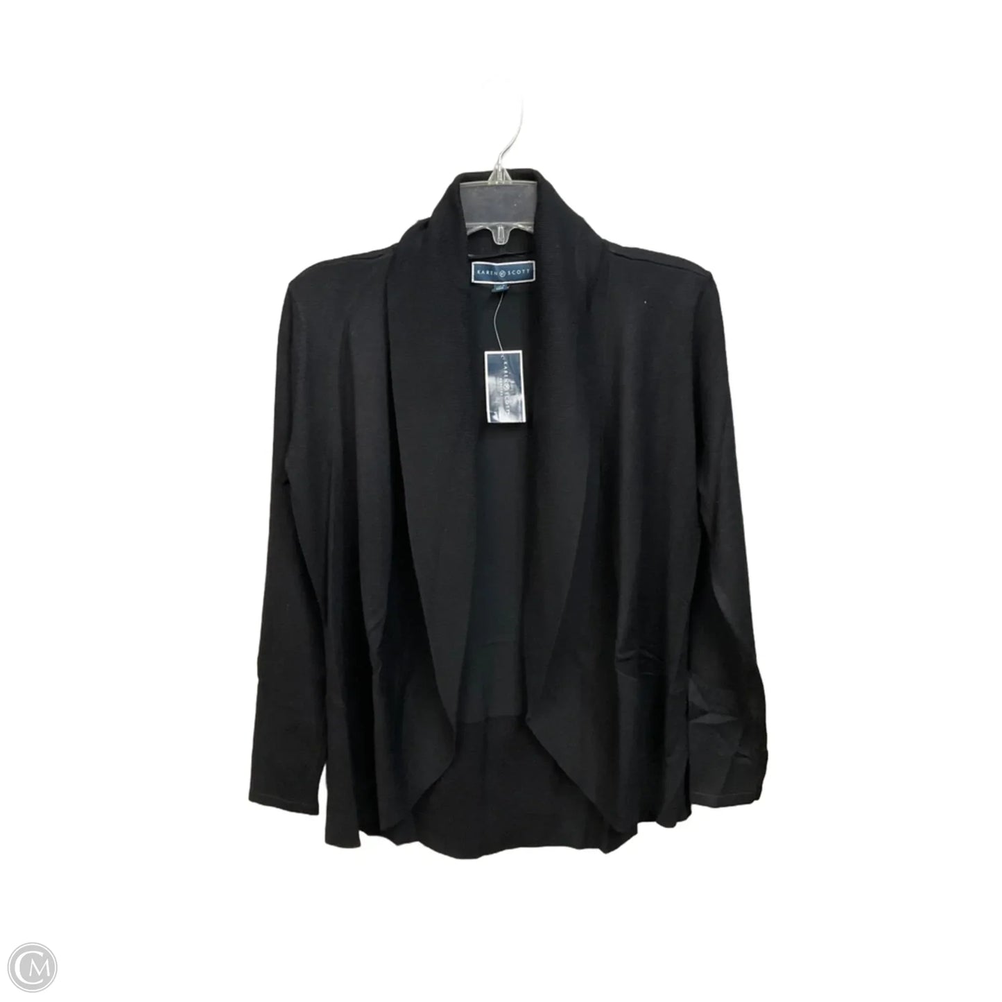 Cardigan By Karen Scott In Black, Size: Sp