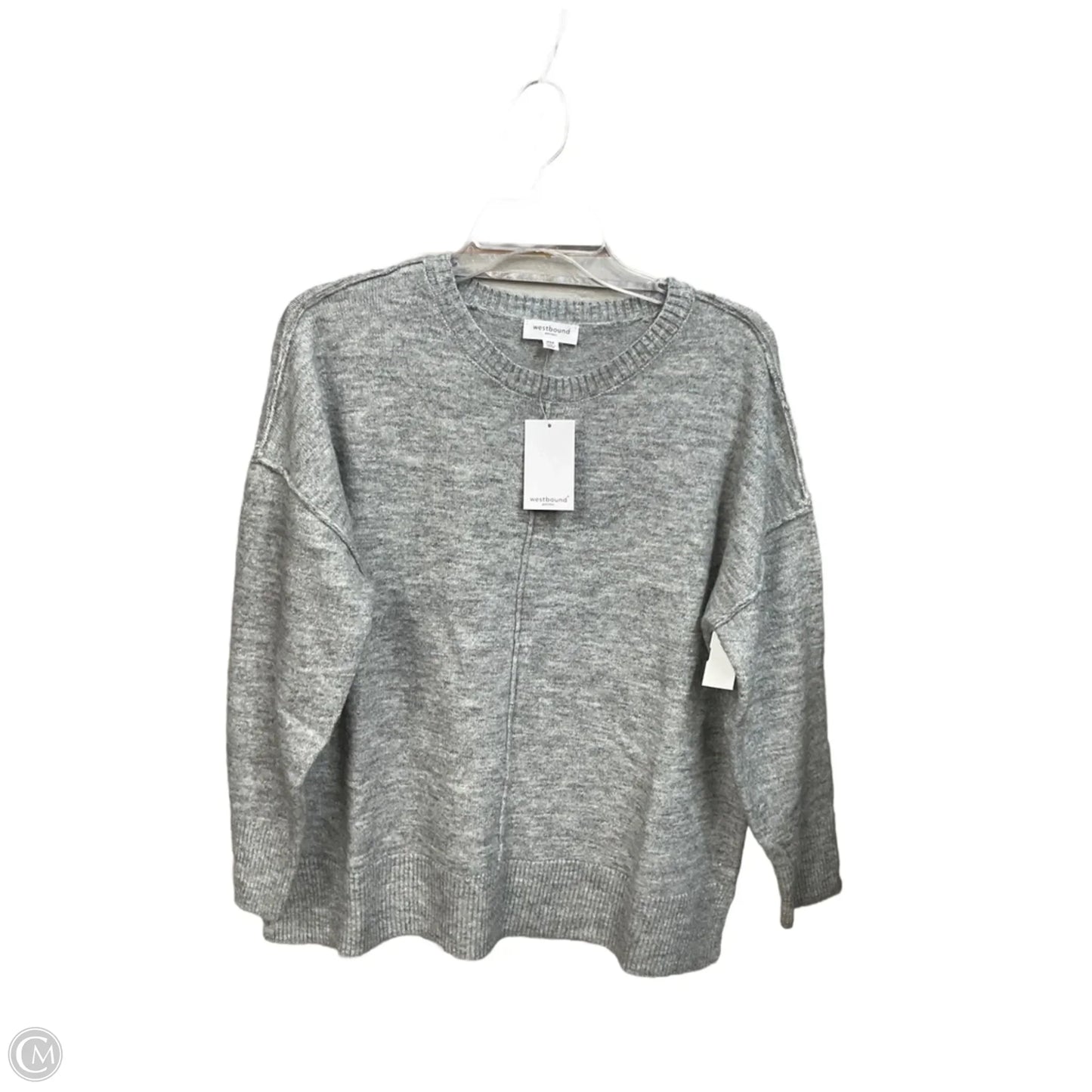 Sweater By West Bound In Grey, Size: Mp