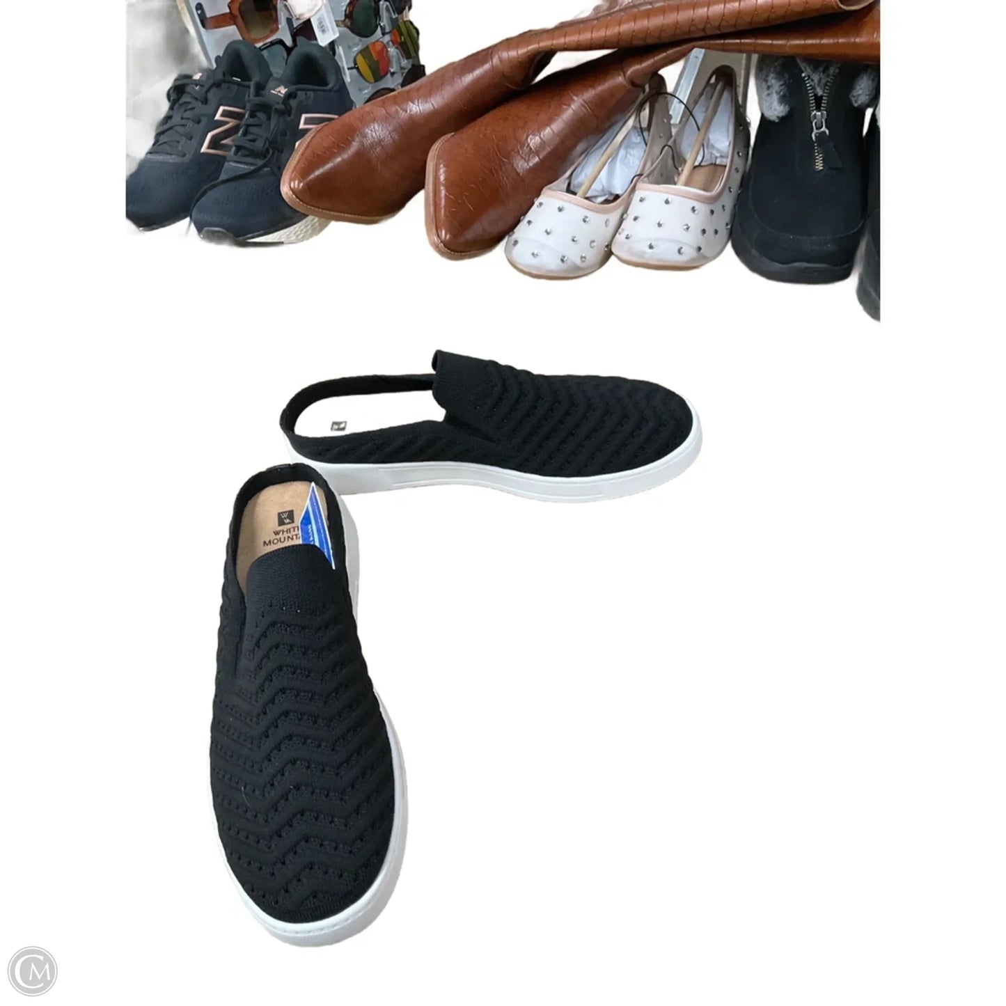 Shoes Flats By White Mountain In Black, Size: 10