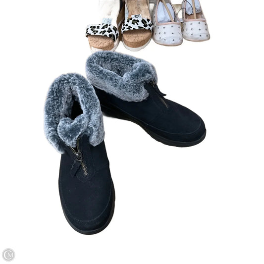 Boots Snow By Skechers In Black, Size: 8.5