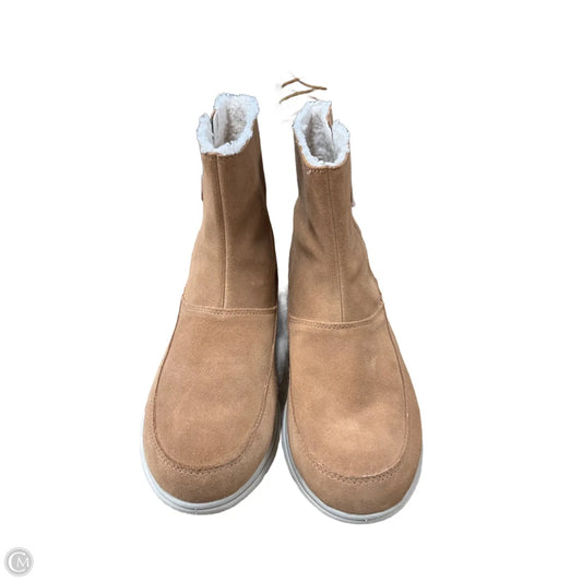 Boots Snow By Sorel In Tan, Size: 10