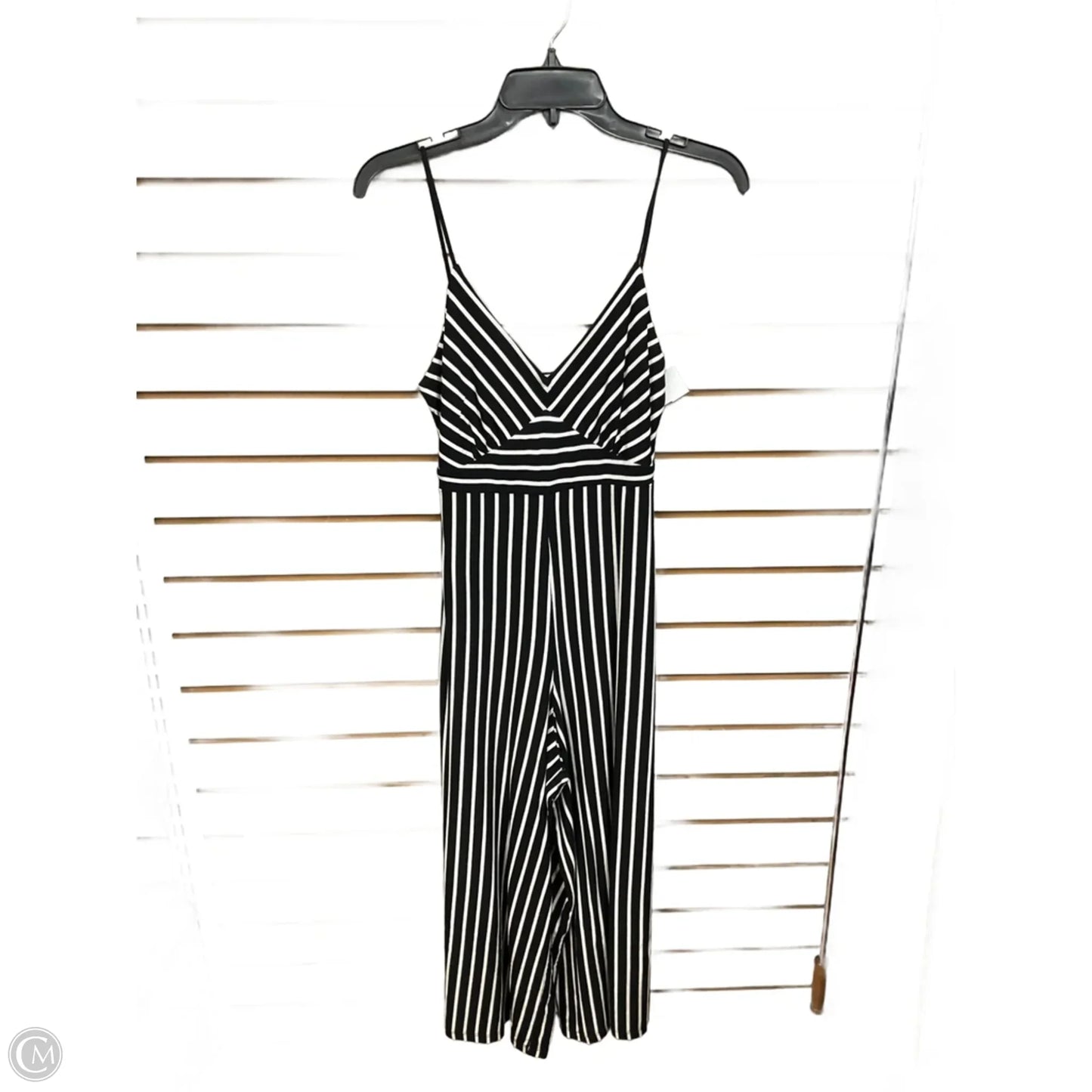 Jumpsuit By Stradivarius In Striped Pattern, Size: L