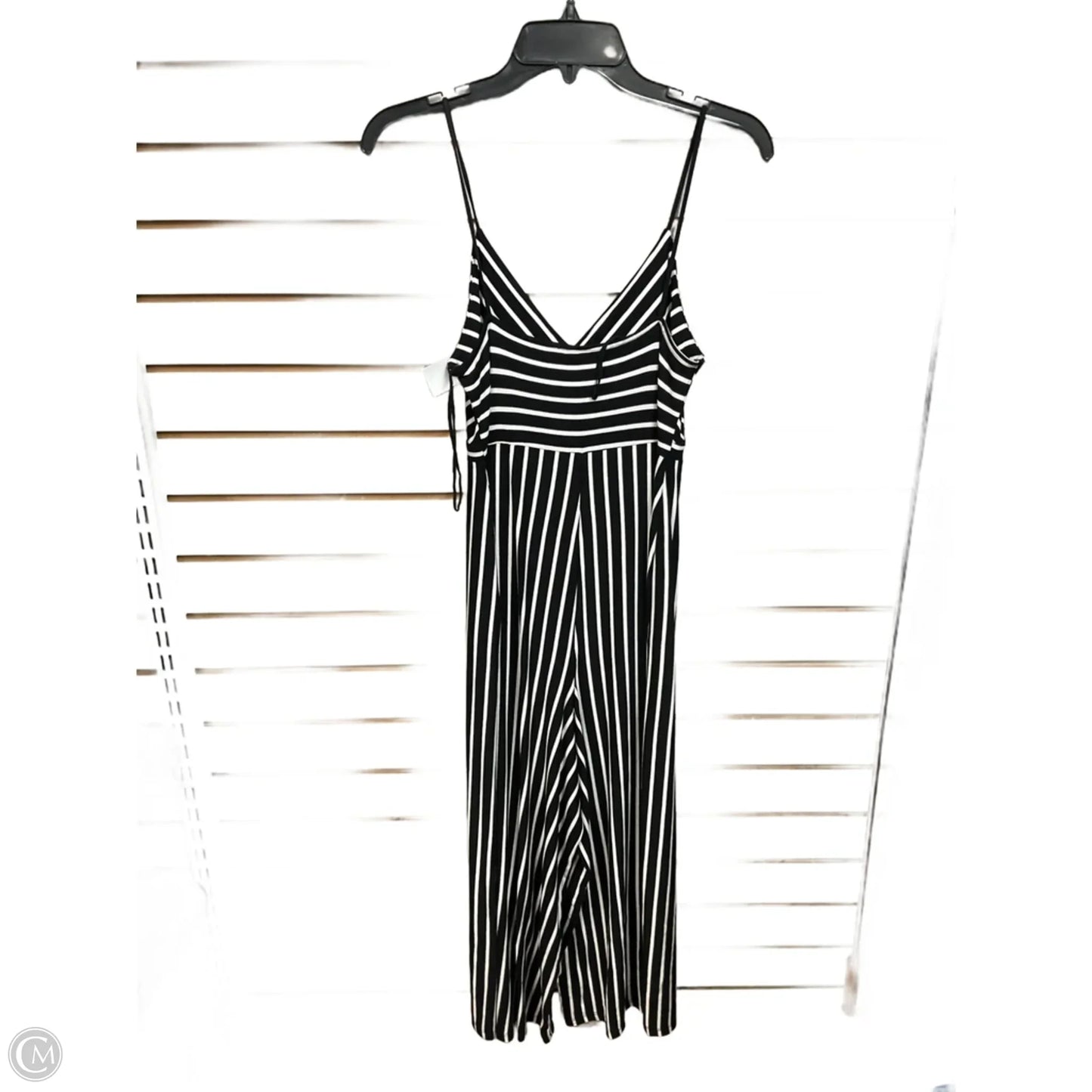 Jumpsuit By Stradivarius In Striped Pattern, Size: L